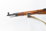 WORLD WAR II Soviet IZHEVSK M44 7.62 Mosin-Nagant C&R Carbine SPIKE BAYONET With CANVAS SLING & FOLDING SPIKE BAYONET WWII - 19 of 21