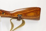 WORLD WAR II Soviet IZHEVSK M44 7.62 Mosin-Nagant C&R Carbine SPIKE BAYONET With CANVAS SLING & FOLDING SPIKE BAYONET WWII - 17 of 21