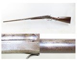 Scarce WILD WEST Antique C.S. SHATTUCK “American” Single Barrel 10g SHOTGUN DOUBLE TRIGGER Made in HATFIELD, MASSACHUSETTS