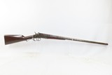 Scarce WILD WEST Antique C.S. SHATTUCK “American” Single Barrel 10g SHOTGUN DOUBLE TRIGGER Made in HATFIELD, MASSACHUSETTS - 14 of 19