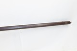 Mid-1800s Antique Half Stock PERCUSSION .43 Caliber TARGET RifleWith DOUBLE SET TRIGGER - 11 of 18