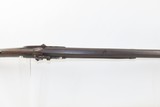 Mid-1800s Antique Half Stock PERCUSSION .43 Caliber TARGET RifleWith DOUBLE SET TRIGGER - 10 of 18