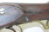 European CIVIL WAR Era Antique FULL STOCK .75 Percussion Conversion MusketFLINTLOCK to PERCUSSION with BOLSTER CONVERSION - 15 of 22