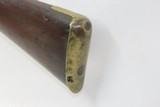 European CIVIL WAR Era Antique FULL STOCK .75 Percussion Conversion MusketFLINTLOCK to PERCUSSION with BOLSTER CONVERSION - 22 of 22
