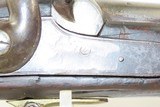 European CIVIL WAR Era Antique FULL STOCK .75 Percussion Conversion MusketFLINTLOCK to PERCUSSION with BOLSTER CONVERSION - 6 of 22