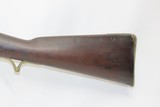 European CIVIL WAR Era Antique FULL STOCK .75 Percussion Conversion MusketFLINTLOCK to PERCUSSION with BOLSTER CONVERSION - 18 of 22