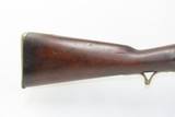 European CIVIL WAR Era Antique FULL STOCK .75 Percussion Conversion MusketFLINTLOCK to PERCUSSION with BOLSTER CONVERSION - 3 of 22