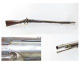 European CIVIL WAR Era Antique FULL STOCK .75 Percussion Conversion MusketFLINTLOCK to PERCUSSION with BOLSTER CONVERSION - 1 of 22