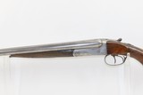FACTORY ENGRAVED Antique COLT M1883 Hammerless 12 g. Double Barrel SHOTGUNSCARCE Shotgun Made in 1891 - 4 of 22