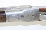 FACTORY ENGRAVED Antique COLT M1883 Hammerless 12 g. Double Barrel SHOTGUNSCARCE Shotgun Made in 1891 - 8 of 22