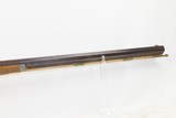c1850s Antique HENRY GUNCKEL LONG RIFLE .48 Cal. PLAINS Buffalo Bison PA/OH Montgomery County, Ohio Gunsmith, Miami - 5 of 19