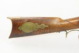 c1850s Antique HENRY GUNCKEL LONG RIFLE .48 Cal. PLAINS Buffalo Bison PA/OH Montgomery County, Ohio Gunsmith, Miami - 3 of 19