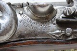 1700s BERNARDINUS de ANGELIS Antique EUROPEAN Flintlock FIGHTING PISTOL .53 Large Martial Pistol from the Continent - 6 of 15