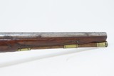 1700s BERNARDINUS de ANGELIS Antique EUROPEAN Flintlock FIGHTING PISTOL .53 Large Martial Pistol from the Continent - 5 of 15