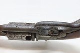c1862 CIVIL WAR Antique SAVAGE Revolving Fire Arms .36 cal NAVY Two Trigger Unique Two-Stage Single Action Revolver - 12 of 17