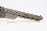 c1862 CIVIL WAR Antique SAVAGE Revolving Fire Arms .36 cal NAVY Two Trigger Unique Two-Stage Single Action Revolver - 5 of 17