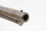 c1862 CIVIL WAR Antique SAVAGE Revolving Fire Arms .36 cal NAVY Two Trigger Unique Two-Stage Single Action Revolver - 6 of 17