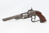 c1862 CIVIL WAR Antique SAVAGE Revolving Fire Arms .36 cal NAVY Two Trigger Unique Two-Stage Single Action Revolver - 14 of 17