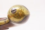 BRASS Barrel Antique British T. BOLTON .53 FLINTLOCK INDIAN TRADE PistolEarly 1800s Pistol Used for TRADE with NATIVES - 12 of 18
