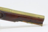 BRASS Barrel Antique British T. BOLTON .53 FLINTLOCK INDIAN TRADE PistolEarly 1800s Pistol Used for TRADE with NATIVES - 5 of 18