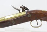 BRASS Barrel Antique British T. BOLTON .53 FLINTLOCK INDIAN TRADE PistolEarly 1800s Pistol Used for TRADE with NATIVES - 17 of 18