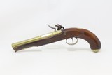 BRASS Barrel Antique British T. BOLTON .53 FLINTLOCK INDIAN TRADE PistolEarly 1800s Pistol Used for TRADE with NATIVES - 15 of 18