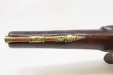 BRASS Barrel Antique British T. BOLTON .53 FLINTLOCK INDIAN TRADE PistolEarly 1800s Pistol Used for TRADE with NATIVES - 14 of 18