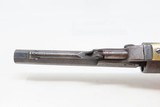 3-DIGIT Antique COLT POCKET NAVY Revolver .36 Percussion 5-Shot CIVIL WAR SCARCE, Under 22,000 Made; Stagecoach Robbery Cylinder Scene - 15 of 19