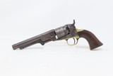 3-DIGIT Antique COLT POCKET NAVY Revolver .36 Percussion 5-Shot CIVIL WAR SCARCE, Under 22,000 Made; Stagecoach Robbery Cylinder Scene - 2 of 19