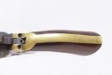 3-DIGIT Antique COLT POCKET NAVY Revolver .36 Percussion 5-Shot CIVIL WAR SCARCE, Under 22,000 Made; Stagecoach Robbery Cylinder Scene - 8 of 19