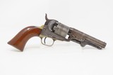 c1853 mfr. ANTEBELLUM Antique COLT Model 1849 POCKET Revolver .31 With Stagecoach Robbery Holdup Cylinder Scene - 18 of 21
