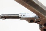 c1853 mfr. ANTEBELLUM Antique COLT Model 1849 POCKET Revolver .31 With Stagecoach Robbery Holdup Cylinder Scene - 17 of 21