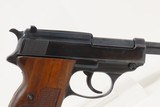 German MAUSER World War II Third Reich “byf/44” Code 9mm C&R P.38 w/HOLSTER WaA135 Proofed w 2 Mags & Wooden Grips - 22 of 23