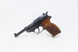German MAUSER World War II Third Reich “byf/44” Code 9mm C&R P.38 w/HOLSTER WaA135 Proofed w 2 Mags & Wooden Grips - 4 of 23