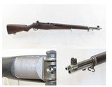 1944 WORLD WAR II SPRINGFIELD U.S. M1 GARAND .30-06 Infantry Rifle C&R WWII The greatest battle implement ever devised - Patton - 1 of 17
