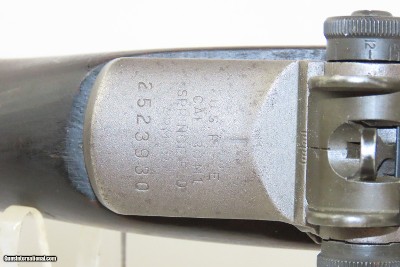1944 WORLD WAR II SPRINGFIELD U.S. M1 GARAND .30-06 Infantry Rifle C&R WWII The greatest battle implement ever devised - Patton - Image 8 of 17
