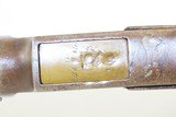 c1887 Antique WINCHESTER Model 1873 .44-40 WCF Rifle Octagonal Barrel With Silver Décor on the Stock - 9 of 25