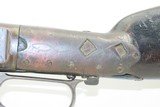 c1887 Antique WINCHESTER Model 1873 .44-40 WCF Rifle Octagonal Barrel With Silver Décor on the Stock - 6 of 25