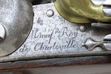 NAPOLEONIC WARS French CHARLEVILLE Model AN XIII Flintlock MILITARY Pistol
1814 Dated Cavalry Pistol - 7 of 22