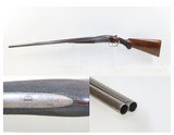 Engraved H.A. LINDNER/CHARLES DALY Double Barrel SxS HAMMERLESS Shotgun C&R VERY NICE 10 Gauge English SxS w/CHECKERED STOCK - 1 of 19