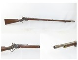 Nepalese SHARPS Model 1853 Style SLANT BREECH Three Band Percussion RifleVery Similar to the SHARPS M1853 Slant Breech Rifle - 1 of 17