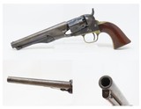 FIRST YEAR Produced CIVIL WAR Antique COLT M1862 .36 POLICE Revolver
SCALED DOWN Version of the COLT Model 1860 ARMY