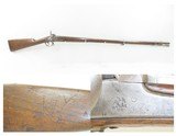 Antique SPRINGFIELD ARMORY US Model 1842 .69 Infantry Musket CIVIL WAR 1845 Dated MEXICAN-AMERICAN WAR Smoothbore Musket - 1 of 25