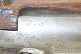 Antique SPRINGFIELD ARMORY US Model 1842 .69 Infantry Musket CIVIL WAR 1845 Dated MEXICAN-AMERICAN WAR Smoothbore Musket - 15 of 25