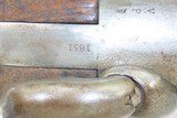 Antique SPRINGFIELD ARMORY US Model 1842 .69 Infantry Musket CIVIL WAR 1845 Dated MEXICAN-AMERICAN WAR Smoothbore Musket - 14 of 25