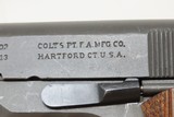 ICONIC c1918 World War I U.S. ARMY COLT Model 1911 .45 Pistol C&R GREAT WAR John Moses Browning’s Most Enduring Design - 6 of 22