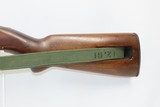 1943 WORLD WAR II U.S. UNDERWOOD TYPEWRITER M1 Carbine .30 Caliber with OLIVE CANVAS SLING & OILER - 16 of 20