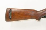 1943 WORLD WAR II U.S. UNDERWOOD TYPEWRITER M1 Carbine .30 Caliber with OLIVE CANVAS SLING & OILER - 3 of 20