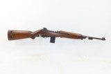 1943 WORLD WAR II U.S. UNDERWOOD TYPEWRITER M1 Carbine .30 Caliber with OLIVE CANVAS SLING & OILER - 2 of 20