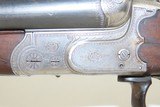 c1927 GERMAN DRILLING by DULA C&R 16G & 9.3x72R Horn Single Set Trigger Double Barrel 16 Gauge with Rifle Barrel Underneath - 6 of 22